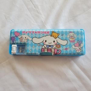 Sanrio Friend Cinnamoroll Flip Pencil Case New